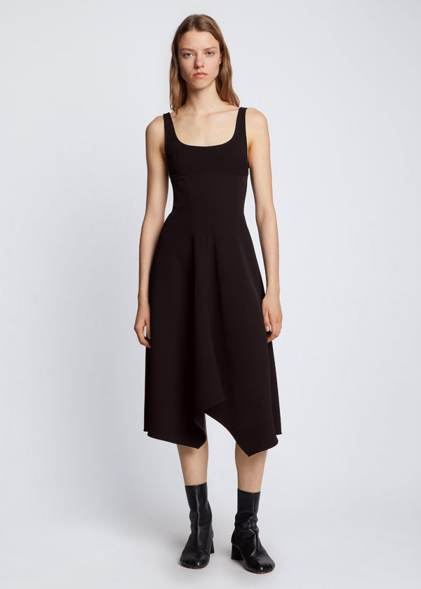 Barre Bustier Dress (Black)