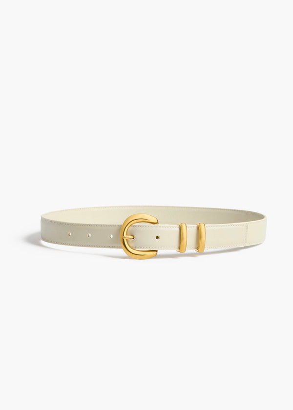 Round Buckle Belt (Frost)