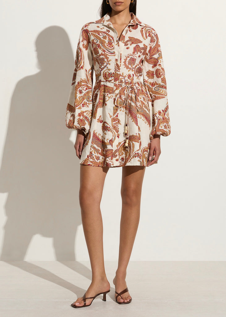 rae mini dress Shani Shemer Rae Mini Dress in Mustard