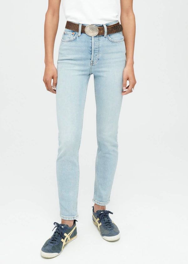 90's High Rise Ankle Crop (Mid 90s)