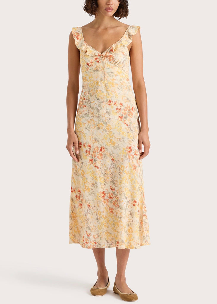yvonne midi dress Yvonne Hi Lo Midi Dress