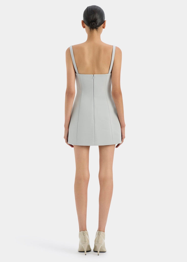 sir sandrine mini dress SIR The Label Sandrine Mini The Sandrine Tailored Mini Dress is a modern dress, crafted from a premium Italian suiting fabric. Inspired by the shape of a blazer, this style offers