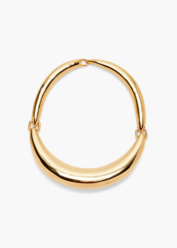Sculptural Necklace (Gold)