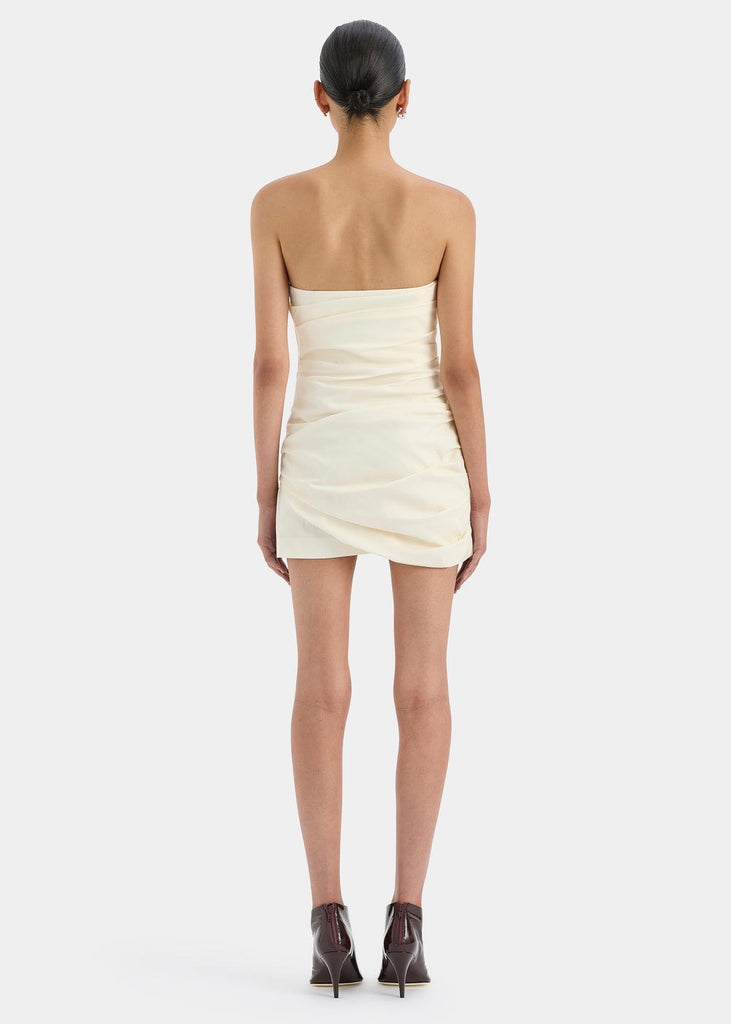 sir florent mini dress - CREAM