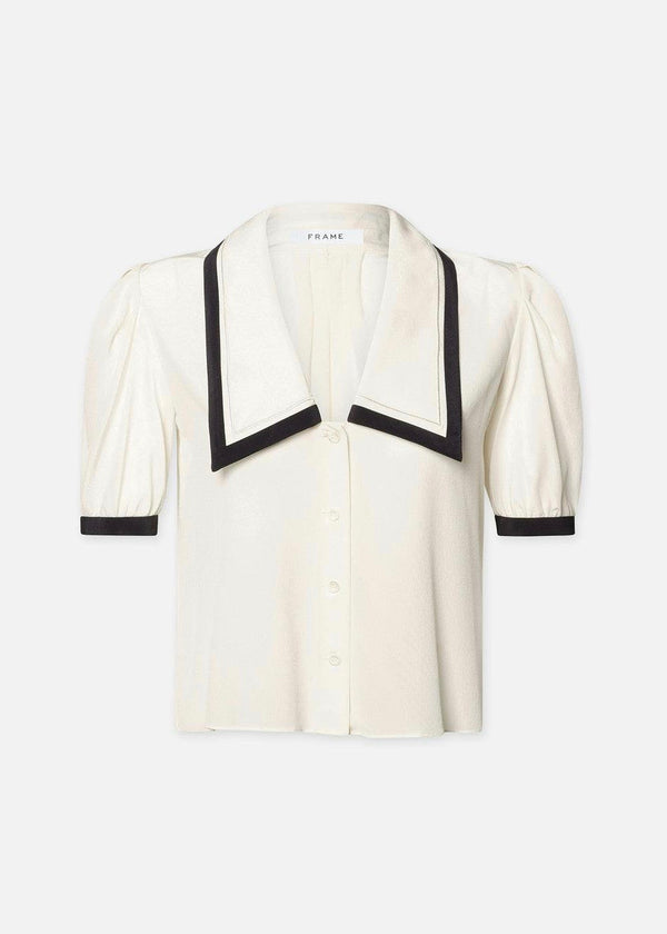 Sailor Blouse (Cream Multi)