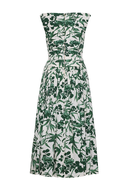 green toile dress Zora (Colette Green) Size:One size for SML Girls Party Dress Stelle PublishMonth: 03-2025 Featuring a crisp collared