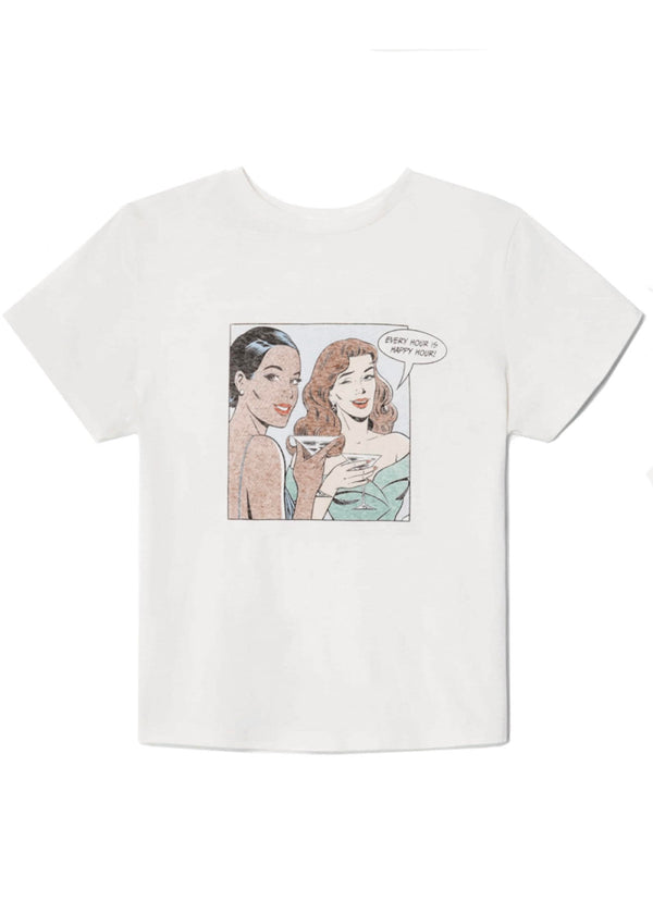Classic Tee Happy Hour (Vintage White)