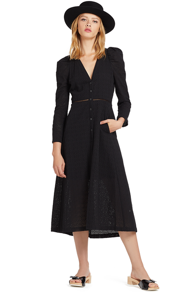 A.L.C. Adler Dress (Black) | Shopatmilk.com