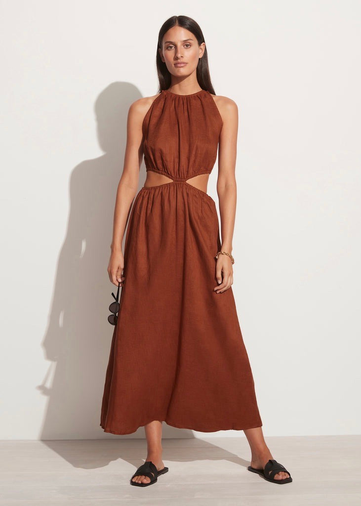 plain midi dress Light Blue Casual Midi Dress: Seraphina Light Blue / Large
