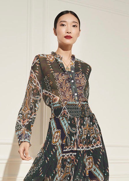 Verity Top (Pandora Patchwork Gables)