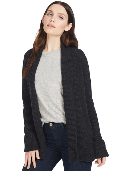 Vince wide collar on sale cardigan