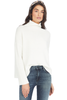Vince Women's Funnel Neck Pullover (Off White) - Pullover Sweaters