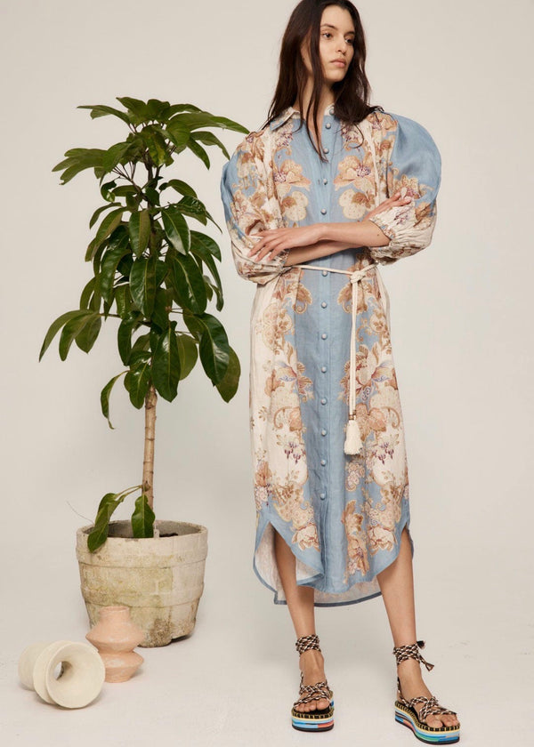 Blythe Shirtdress (Sky)